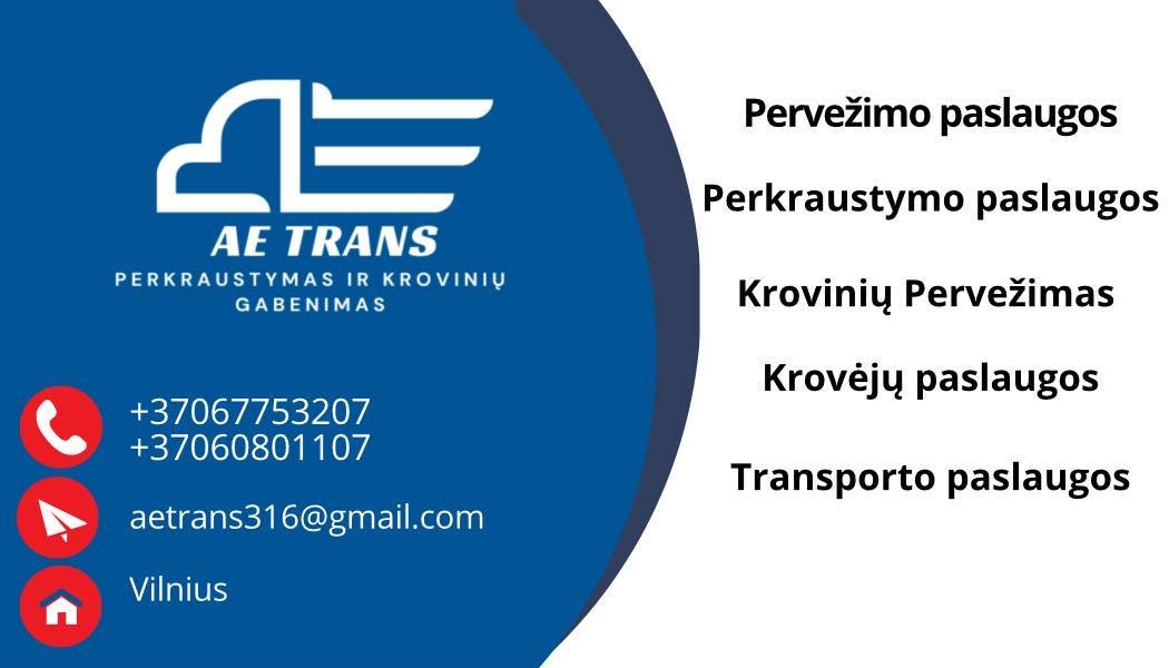 Perkraustymo paslaugos. Teikiame paslaugas visoje Lietuvoje – AE-Trans.lt