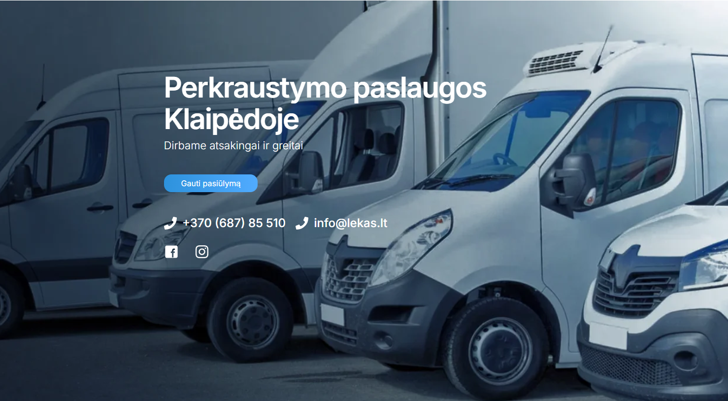 Perkraustymo paslaugos Klaipėdoje – Lekas.lt