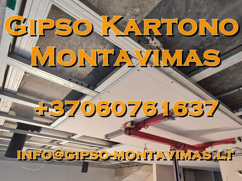 Gipso kartono montavimas – gipso-montavimas.lt