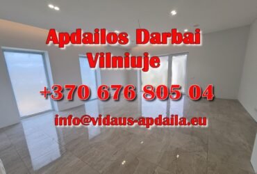 Apdailos darbai Vilniuje – Vidaus-apdaila.eu