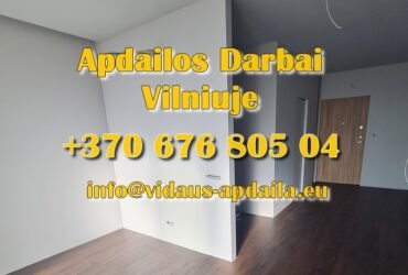 Apdailos darbai Vilniuje – Vidaus-apdaila.eu