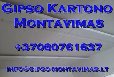 Gipso kartono montavimas – gipso-montavimas.lt