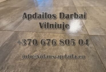 Apdailos darbai Vilniuje – Vidaus-apdaila.eu