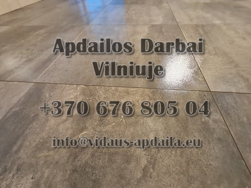 Apdailos darbai Vilniuje – Vidaus-apdaila.eu