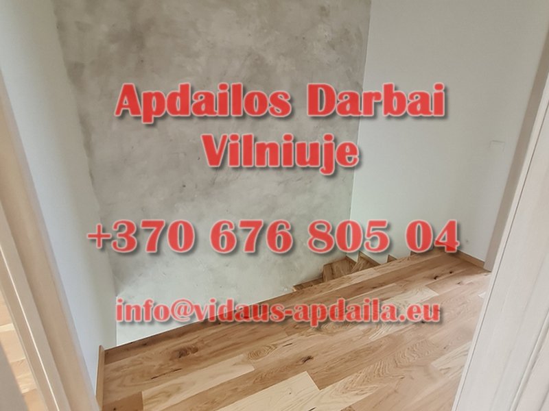 Apdailos darbai Vilniuje – Vidaus-apdaila.eu