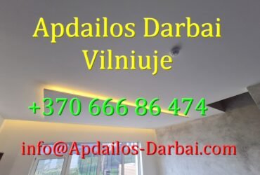 Apdailos darbai Villniuje be tarpininkų – Apdailos-Darbai.com