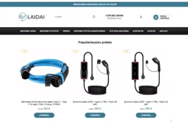 Elektromobilių laidai, stotelės, priedai – Evlaidai.lt