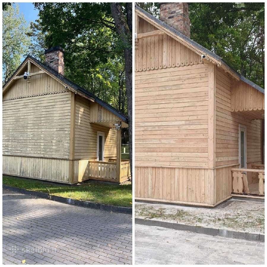 Mobilus smėliavimas ir stogų dažymas