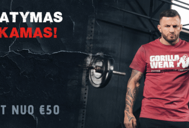 Gorilla Wear sportinė apranga vyrams ir moterims