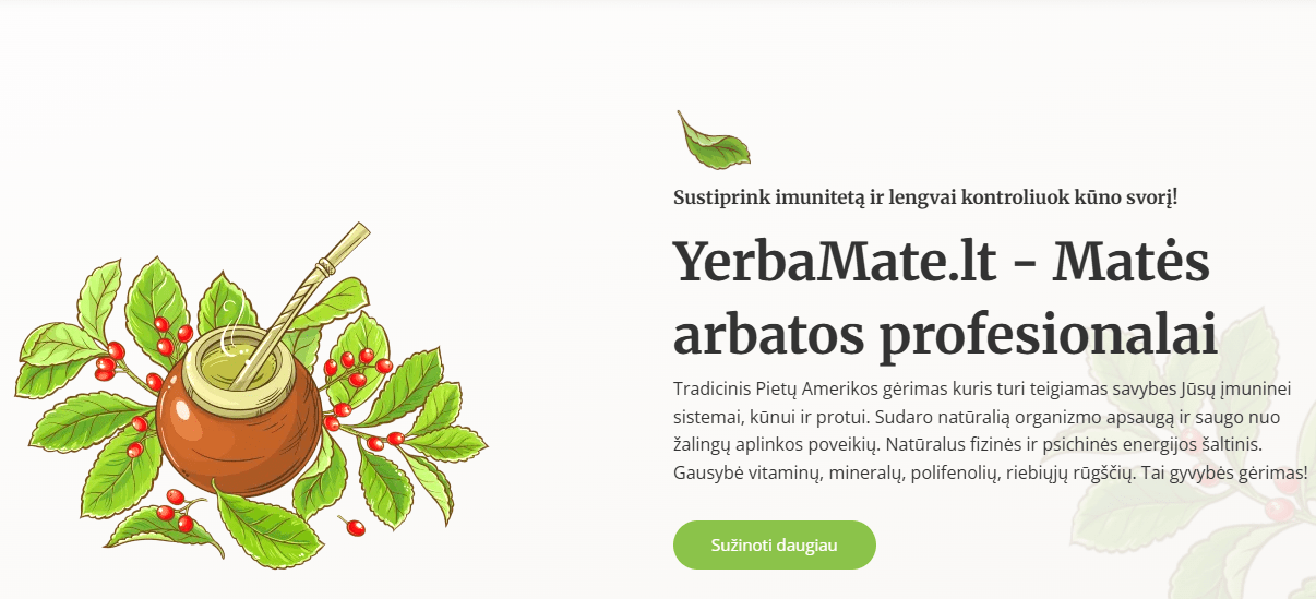 YerbaMate.lt – Matė arbata