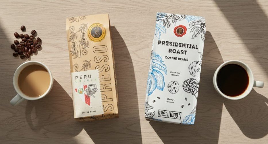 Aukščiausios kokybės kavos pupelės