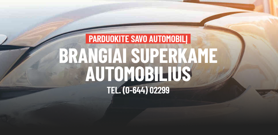 Automobilių supirkimas