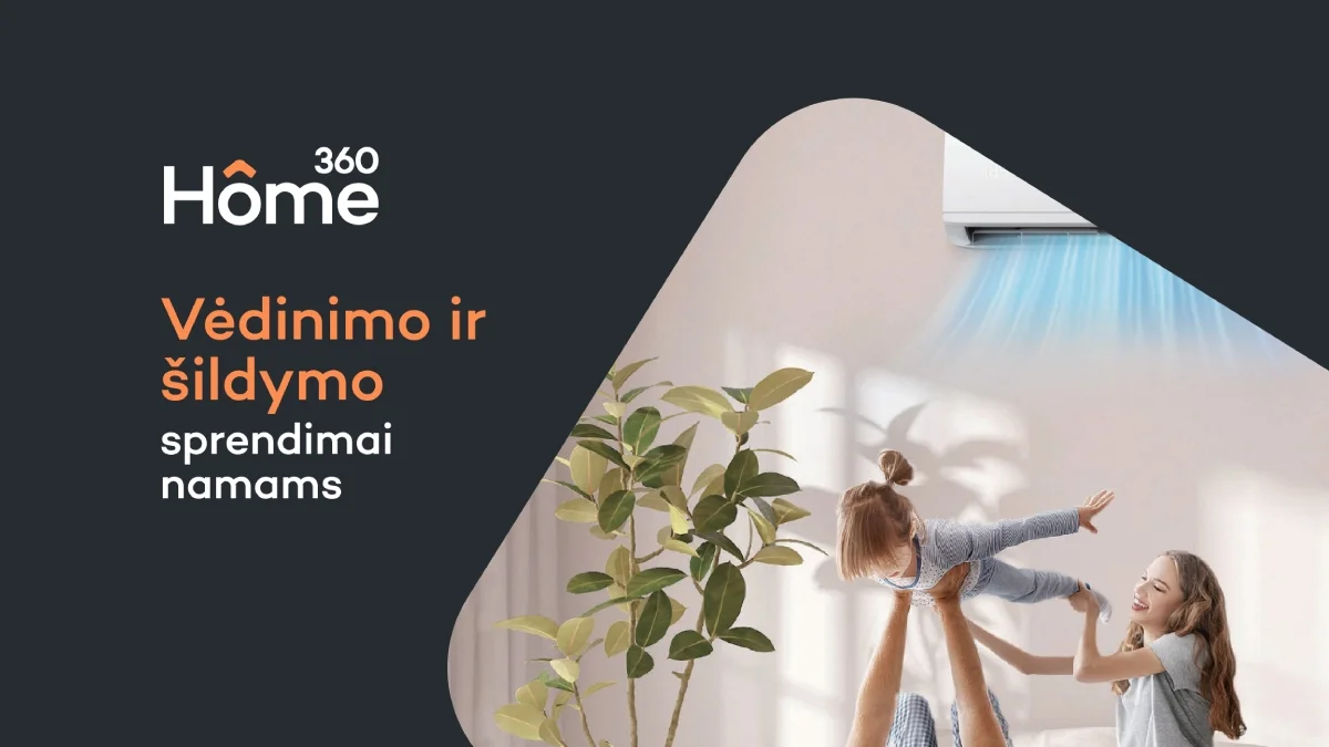 Kondicionieriai namams ir biurui su montavimu – Home360.lt