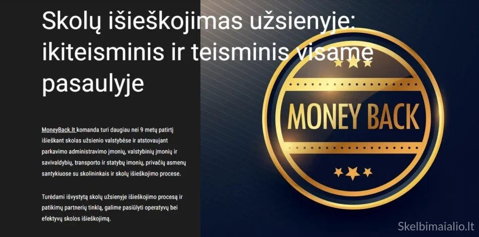 Skolų išieškojimas užsienyje