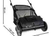 Rankinis lapų ir žolės rinktuvas, 100 l, 53 cm, NAUJAS