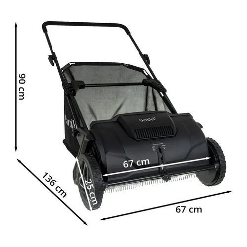 Rankinis lapų ir žolės rinktuvas, 100 l, 53 cm, NAUJAS