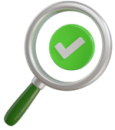 approval-search-3d-icon-searching-done-3d-icon-png